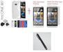 HTC ONE M7 Gel Case Screen Protector Stylus - LX2001 - Homewares, Outdoor, Phone Accessories, Cases, Speakers, Headphones + More -