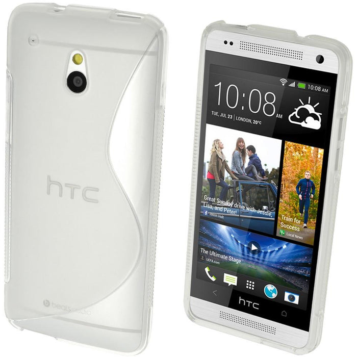HTC One Mini Gel Case + Screen Protector