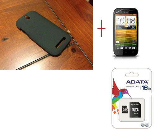 HTC One SV Hard Rubber Case 32GB MicroSD Card SP - LX2001 - Homewares, Outdoor, Phone Accessories, Cases, Speakers, Headphones + More -