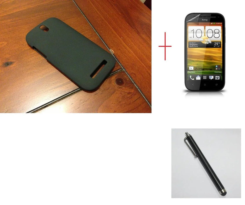 HTC One SV Hard Case + Stylus + SP - LX2001 - Homewares, Outdoor, Phone Accessories, Cases, Speakers, Headphones + More -