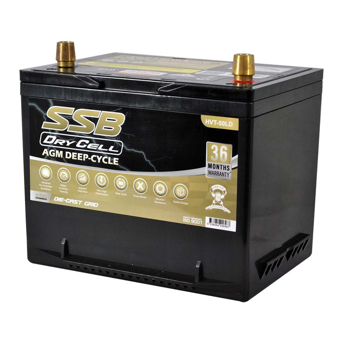 Automotive Battery Agm Deep Cycle 12V 12Ah 600Cca By Ssb Ultra High Performance