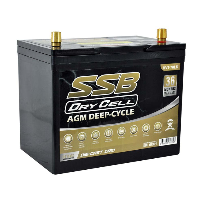 Automotive Battery Agm Deep Cycle 12V 12Ah 620Cca By Ssb Ultra High Performance