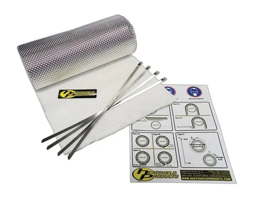 Heatshield Armour Hot Pipe Kit 1/2" 300MM X 900MM + Ties 176001 - LX2001 - Homewares, Outdoor, Phone Accessories, Cases, Speakers, Headphones + More -