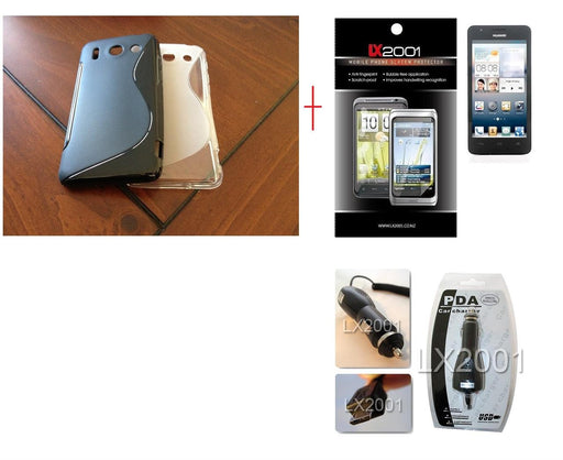Huawei Ascend G510 Gel Case Car Charger SP