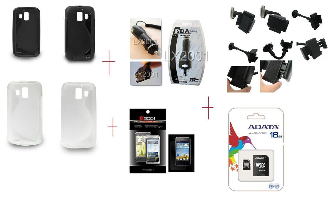 Huawei Ascend Y200 Case Car Kit Holder 16GB MicroSD