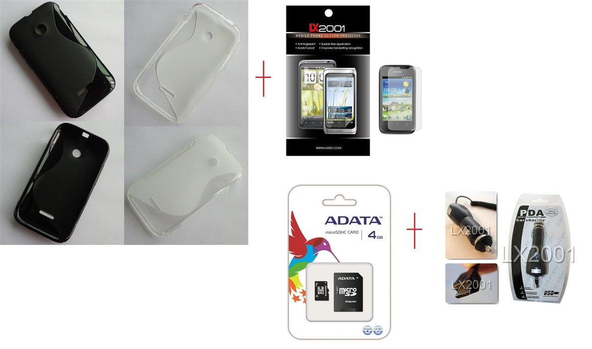 Huawei Ascend Y210 Case 4GB Car Charger SP