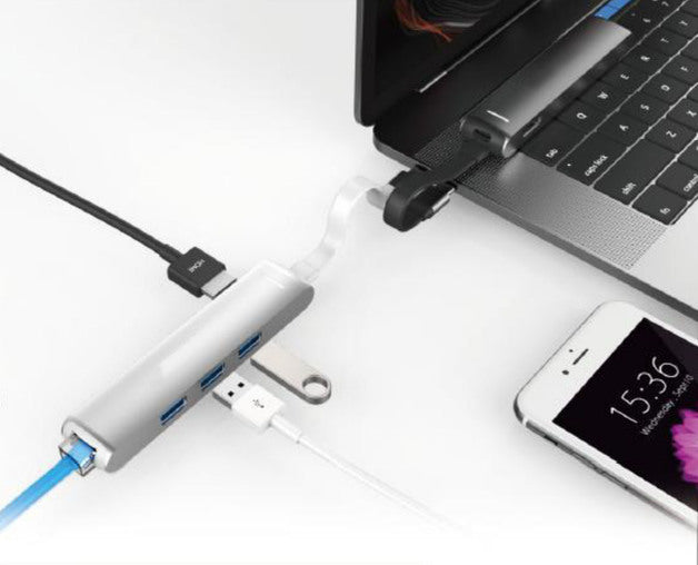 HyperDrive 6-in-1 USB-C Hub w/ 4K HDMI Output - Space Gray 6941921145217 - LX2001 - Homewares, Outdoor, Phone Accessories, Cases, Speakers, Headphones + More -