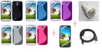 Samsung Galaxy S4 Case DUAL Charger USB PC Cable