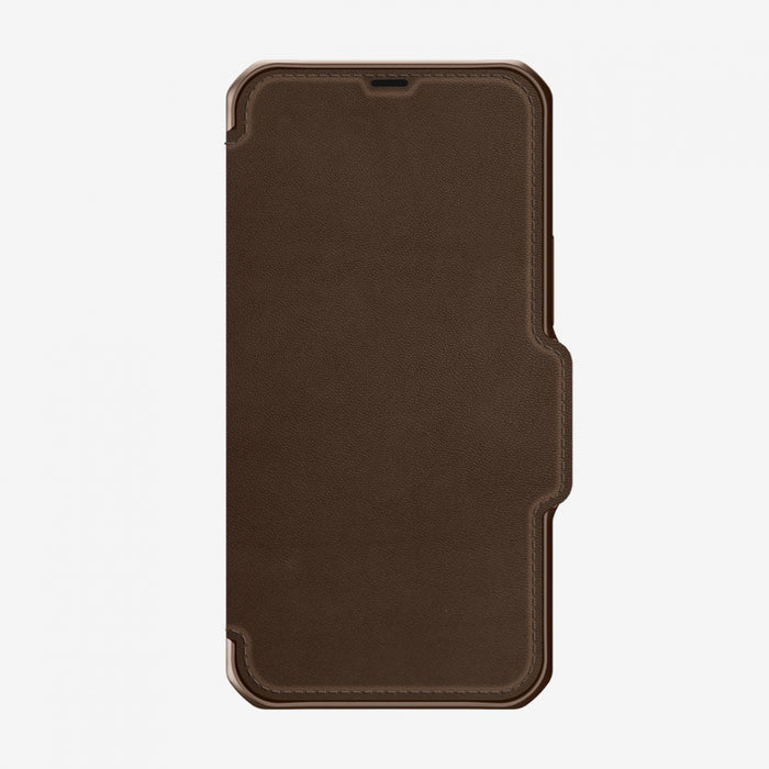 ITSKINS Apple iPhone 12 / iPhone 12 Pro 6.1" Hybrid Folio Leather Case - Brown AP3P-HYBRF 4894465822521