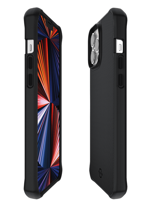 ITSKINS Apple iPhone 13 Pro Max 6.7" Hybrid Mag Ballistic Case - Black AP2M-HMABA-BLCK