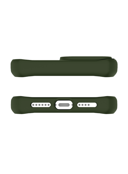 ITSKINS Apple iPhone 13 Pro Max 6.7" Hybrid Mag Ballistic Case - Olive Green AP2M-HMABA-KAKI