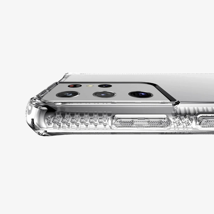 ITSKINS Samsung Galaxy S21 Ultra 6.8" SPECTRUM CLEAR Case - Transparent SGU3-SPECM-CLR 4894465998295 - LX2001 - Homewares, Outdoor, Phone Accessories, Cases, Speakers, Headphones + More -