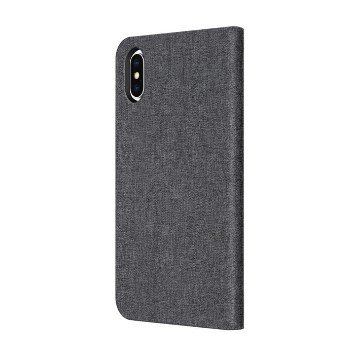 Incipio Apple iPhone X Esquire Series Folio Wallet Case - Gray Grey IPH-1650-GRY