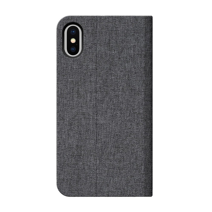 Incipio Apple iPhone X Esquire Series Folio Wallet Case - Gray Grey IPH-1650-GRY