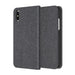 Incipio Apple iPhone X Esquire Series Folio Wallet Case - Gray Grey IPH-1650-GRY