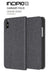 Incipio Apple iPhone X Esquire Series Folio Wallet Case - Gray Grey IPH-1650-GRY