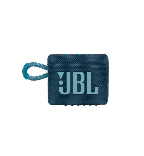 JBL GO 3 Portable Waterproof Bluetooth Speaker - Blue