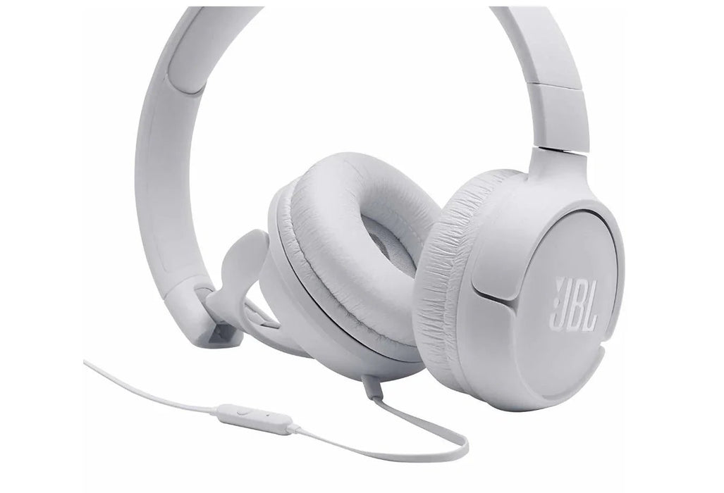 JBL Tune 500 Headphones - White JBLT500WHT 6925281939938 - LX2001 - Homewares, Outdoor, Phone Accessories, Cases, Speakers, Headphones + More -
