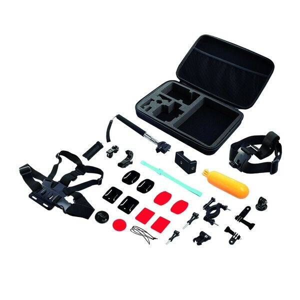 Kaiser Baas 50 piece Action Camera/Smartphone Accessory Kit for GoPro