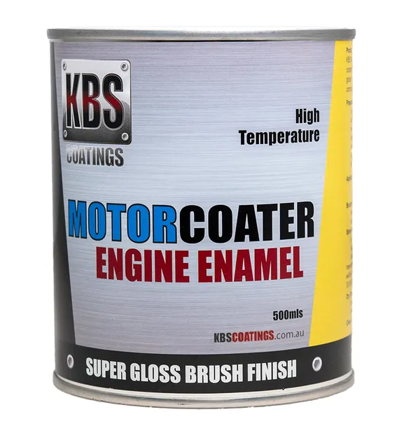 KBS Engine Enamel Motorcoater Chevy Dark Charcoal 500ML 69325
