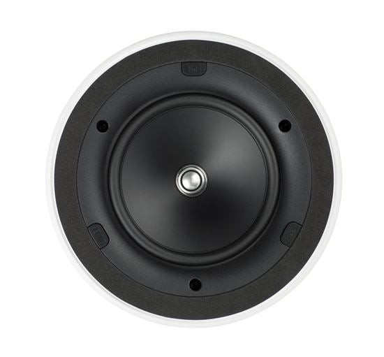 KEF Ultra Thin Bezel 6.5' Round In-Ceiling Speaker. 160mm Uni-Q