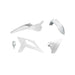 Plastics Kit Rtech Front Rear Fenders Radiator Shroud Airbox Covers Beta 20-22 White - LX2001 - Homewares, Outdoor, Phone Accessories, Cases, Speakers, Headphones + More -