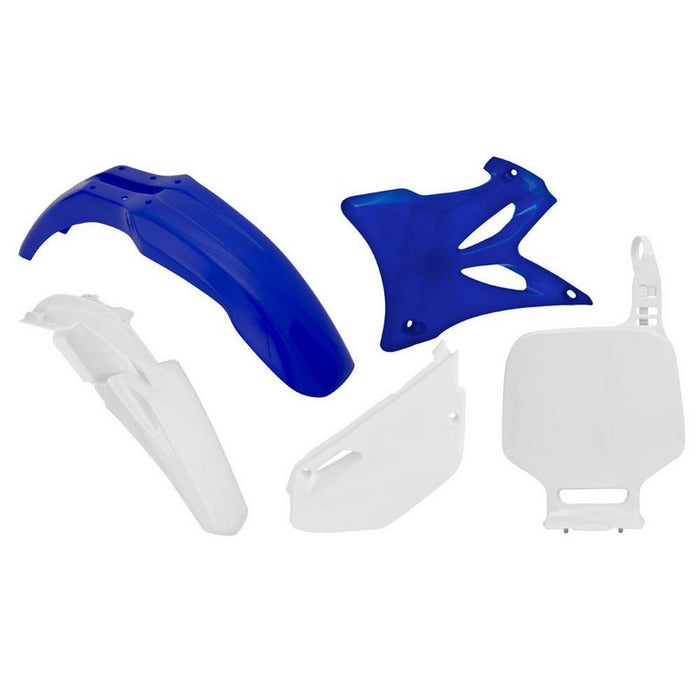 PLASTIC KIT RTECH FRONT & REAR FENDERS SIDEPANELS & RADIATOR SHROUDS & FRONT NUMBERPLATE YZ85