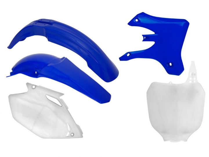 PLASTIC KIT RTECH FRONT &REAR FENDERS SIDEPANELS &RADIATOR SHROUDS &FRONT NUMBERPLATE YZ250F 450F