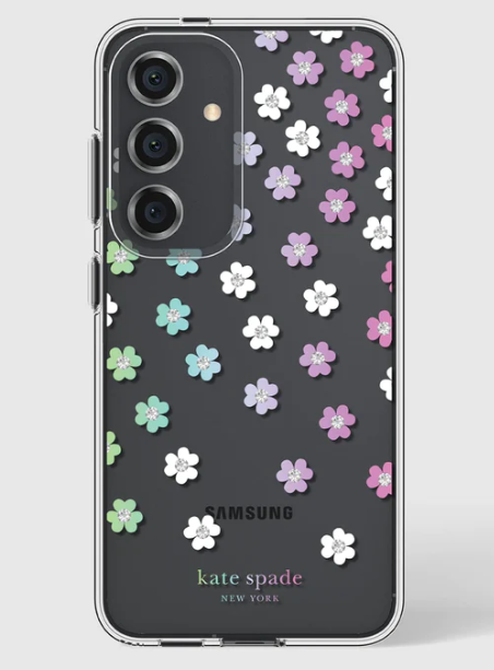 KSNY Samsung Galaxy S24 6.2" Protective HS Case - Scattered Flowers