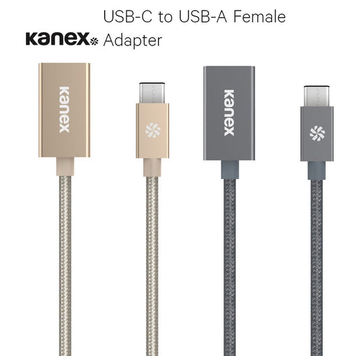 Kanex USB-A TO USB-C Cable KU3CAPV1-GD KU3CAPV1-SG PROFILE PIC