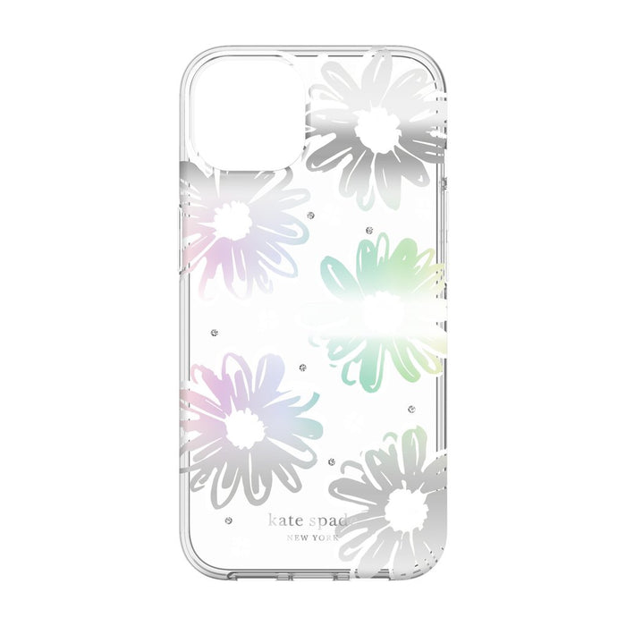 Kate Spade iPhone 13 6.1" Protective Hardshell Case - Daisy Iridescent KSIPH-188-DSYIR 191058141934