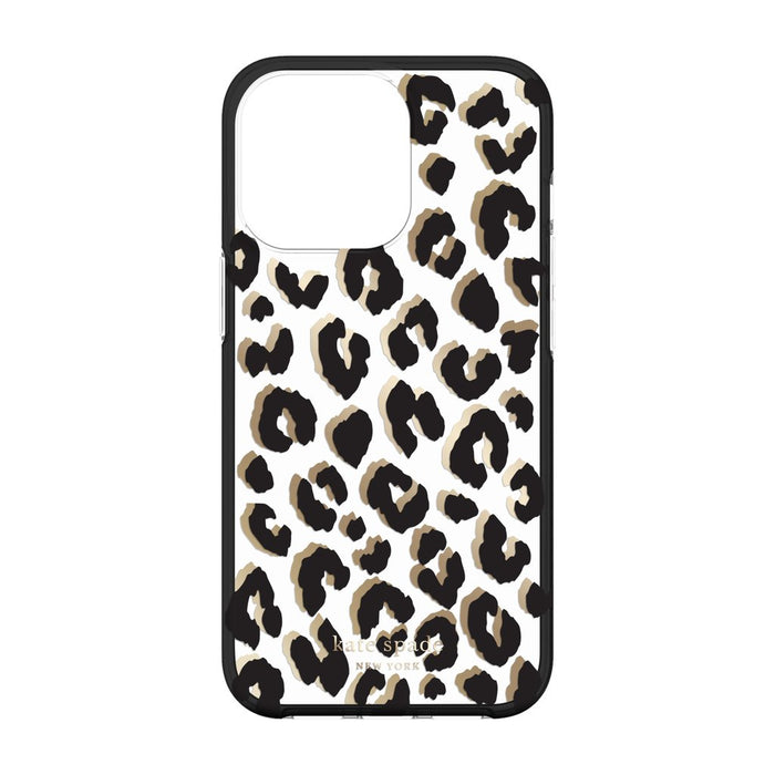Kate Spade iPhone 13 Pro 6.1" Protective Hardshell Case - City Leopard KSIPH-208-CTLB 191058145468