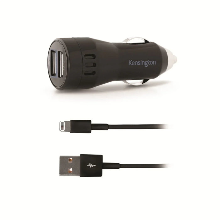 Kensington PowerBolt Dual USB Auto Adapter - LX2001 - Homewares, Outdoor, Phone Accessories, Cases, Speakers, Headphones + More -