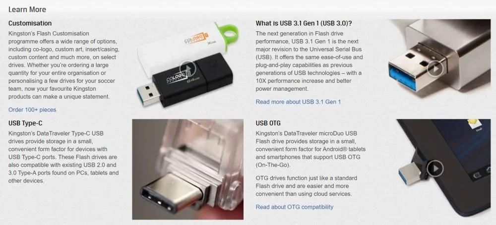 Kingston DataTraveler microDuo 3C USB-C 64GB Drive DTDUO3C/64GB - LX2001 - Homewares, Outdoor, Phone Accessories, Cases, Speakers, Headphones + More -