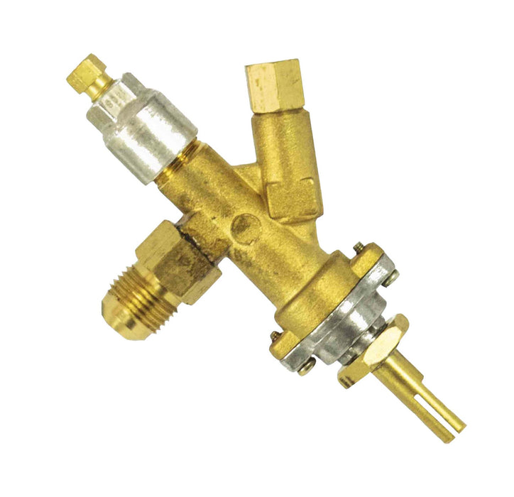 Kiwi Sizzler Gas Smoker Brass Control Valve without Thermocouple (Current Model)