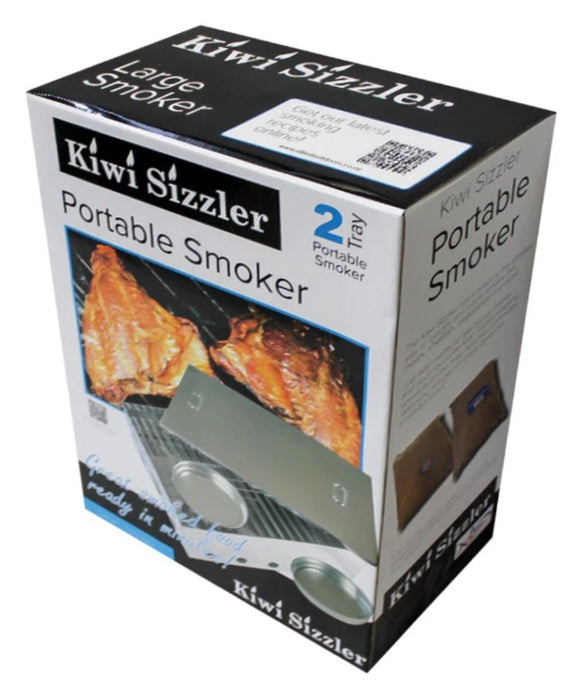 Kiwi Sizzler Large Stainless Steel Smoker
