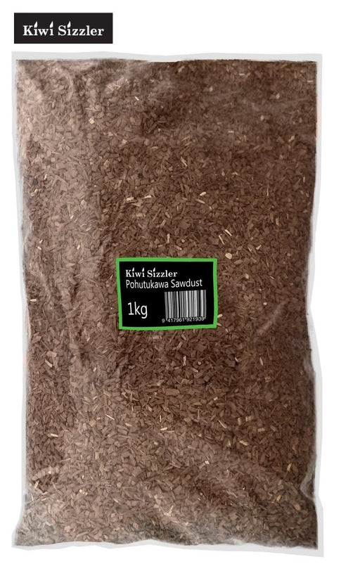 Kiwi Sizzler Pohutukawa Sawdust 1kg Cooking & Smoking Sawdust