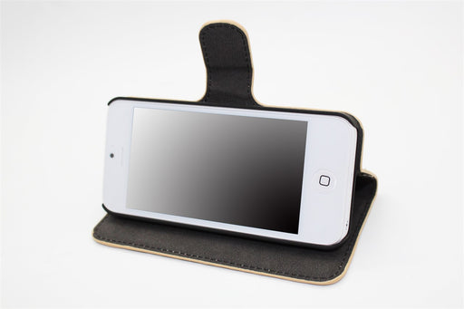Iphone 5 Leopard Pattern Leather Case + SP
