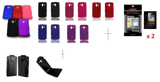 Samsung I8160 Ace 2 II Leather RuBBer Case SP x2 - LX2001 - Homewares, Outdoor, Phone Accessories, Cases, Speakers, Headphones + More -