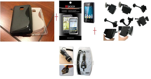 LG Optimus L3 II E430 Case Car Kit Holder Charger - LX2001 - Homewares, Outdoor, Phone Accessories, Cases, Speakers, Headphones + More -