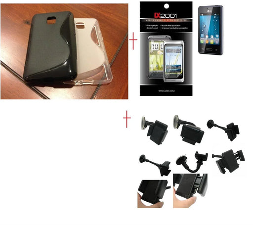 LG Optimus L3 II 2 E4 Case Car Kit Holder - LX2001 - Homewares, Outdoor, Phone Accessories, Cases, Speakers, Headphones + More -