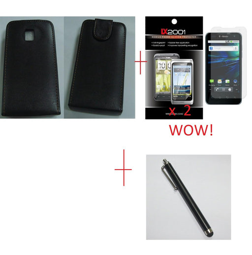 LG Optimus 2X P990 Leather Case STYLUS