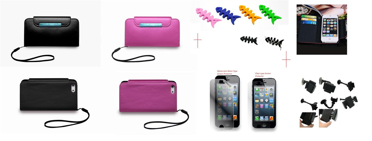 Iphone 5  Pouch Wallet Bag SP Kit Holder