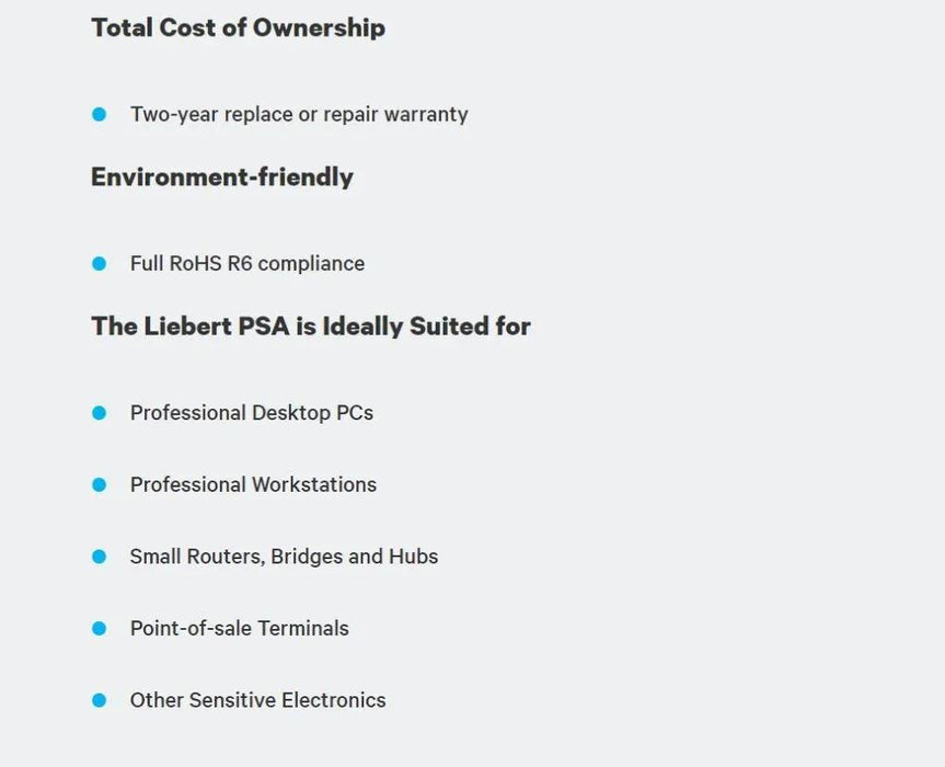 Liebert PSA1500MT3-230U 1500VA Mini-tower UPS PSA1500MT3-230U - LX2001 - Homewares, Outdoor, Phone Accessories, Cases, Speakers, Headphones + More -