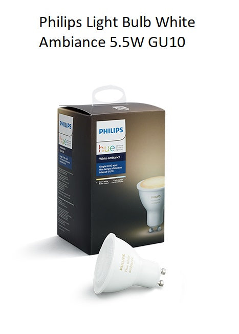 Light Bulb Philips Hue White Ambiance 5.5W GU10 HUE257606 8718699628437