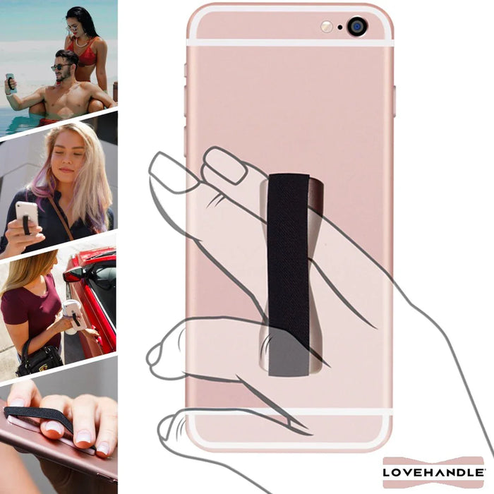 Lovehandle Phone Grip Holder - Vintage Rose - LX2001 - Homewares, Outdoor, Phone Accessories, Cases, Speakers, Headphones + More -