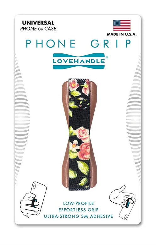 Lovehandle Phone Grip Holder - Vintage Rose - LX2001 - Homewares, Outdoor, Phone Accessories, Cases, Speakers, Headphones + More -