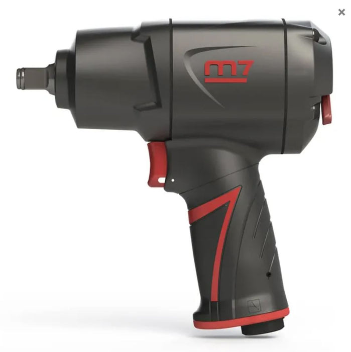 M7 Mighty Seven Air Impact Wrench 1/2" Drive Jumbo Hammer Quiet 400FT NC-4255QH
