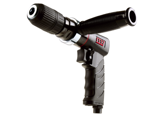 M7 Mighty Seven Air Drill 1/2" Reversible Q-Series Keyless Chuck 800rpm QE-841