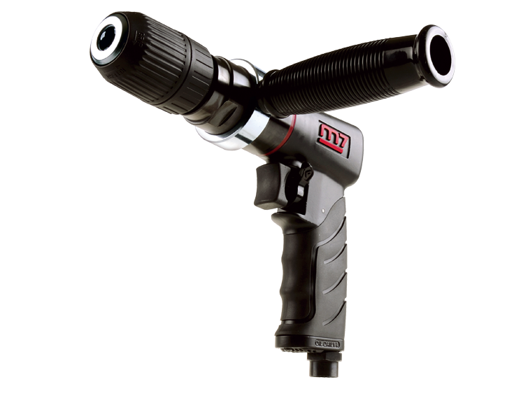 M7 Mighty Seven Air Drill 1/2" Reversible Q-Series Keyless Chuck 800rpm QE-841